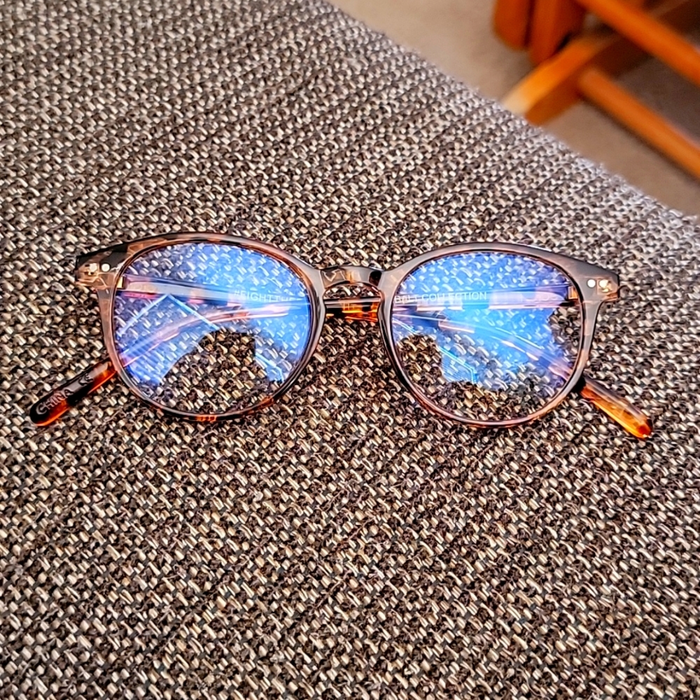 Blue light filter glasses
